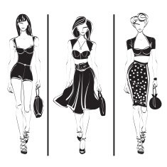 Three elegant women N5