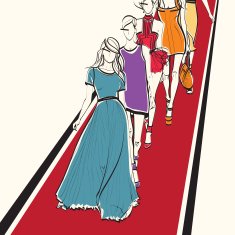 Fashion models on the catwalk N2