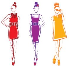 Three elegant women N8