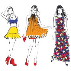 Three elegant women N9