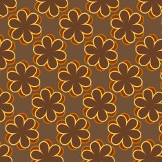 gentle geometric seamless pattern Vector Illustration