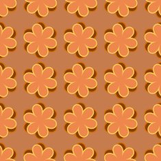 gentle geometric seamless pattern Vector Illustration N2