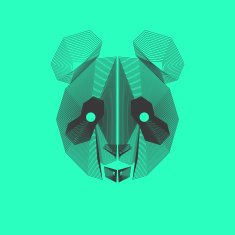 Geometric Lines - Panda Design