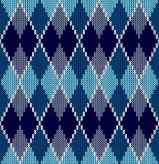 Knitted seamless pattern N31