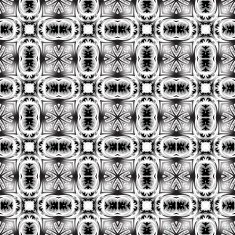 Monochrome seamless pattern N28