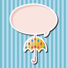 Umbrella theme elements vector eps N54