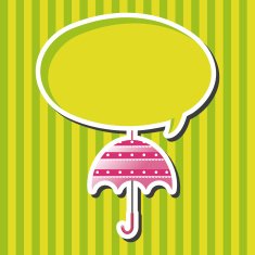 Umbrella theme elements vector eps N59