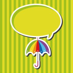 Umbrella theme elements vector eps N60