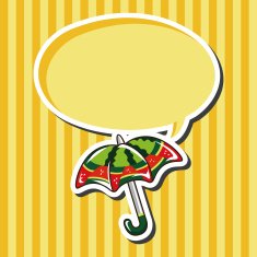 Umbrella theme elements vector eps N63