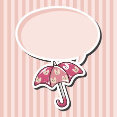 Umbrella theme elements vector eps N69