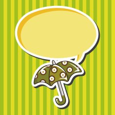 Umbrella theme elements vector eps N71
