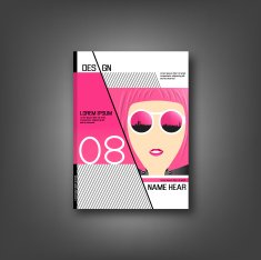 Cover fashion design