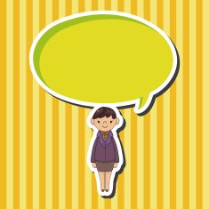 lady girl cartoon theme elements vector eps N28
