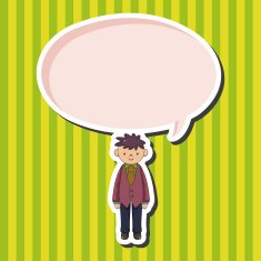 boy man cartoon theme elements vector eps N24