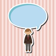 boy man cartoon theme elements vector eps N27