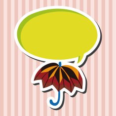 Umbrella theme elemets vector eps N48