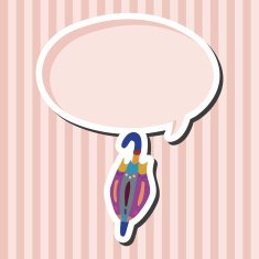 Umbrella theme elemets vector eps N52