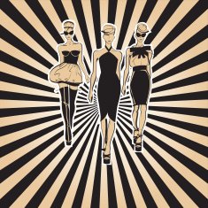 Women on the catwalk