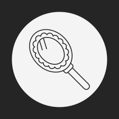 mirror line icon N14