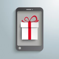 Smartphone White Gift PiAd