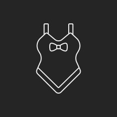 swim suit line icon N21
