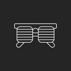 sunglasses line icon N23