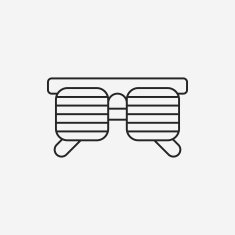 sunglasses line icon N24