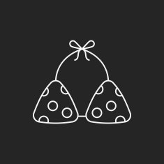 swim suit line icon N33