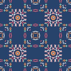 Geometric seamless pattern N61