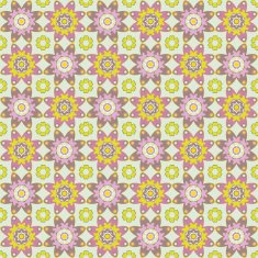 Geometric seamless pattern N64