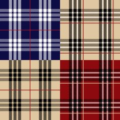 Seamless set fabric pattern