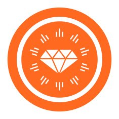 Shining diamond