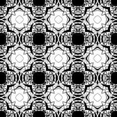 Black and white seamless pattern N19