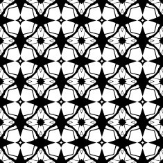 Black and white seamless pattern N20