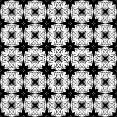 Black and white seamless pattern N21