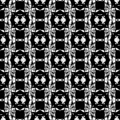 Black and white seamless pattern N25