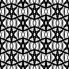 Black and white seamless pattern N28