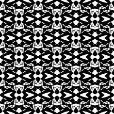 Black and white seamless pattern N33
