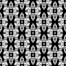 Black and white seamless pattern N39