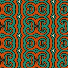 Abstract seamless ornament pattern the kaleidoscope effect Ethnic damask motif N23