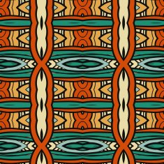 Abstract seamless ornament pattern the kaleidoscope effect Ethnic damask motif N28