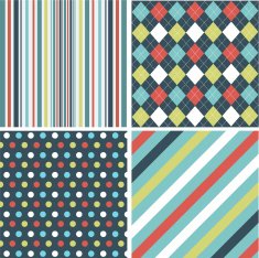 Set of seamless patterns N11