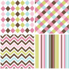 Set of seamless patterns N14