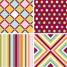 Set of seamless patterns N16