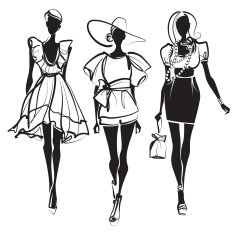 Fashion vector sketch N22