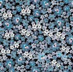 Seamless Vintage Flower Pattern N16