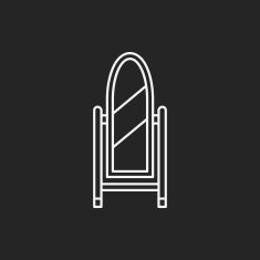mirror line icon N17