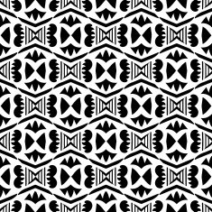 Black and white seamless pattern N49