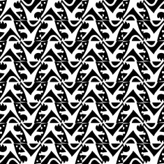 Black and white seamless pattern N55
