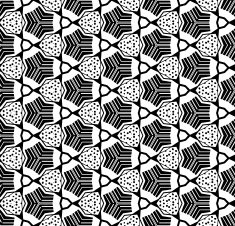 Black and white seamless pattern N57